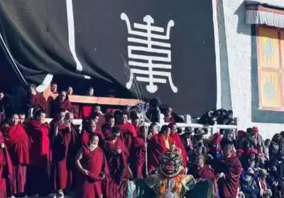 Cérémonie religieuse au monastère de Songzanlin, à Shangri-la 12