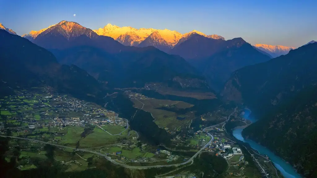 Comté de Bingzhongluo dans la région de Nujiang 02