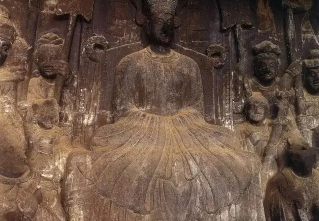 Sculptures bouddhistes dans les grottes de Shibaoshan à Jianchuan 02