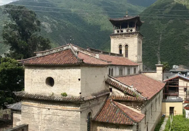 Eglise de Cizhong à Shangri- la 03 - voyage yunnan