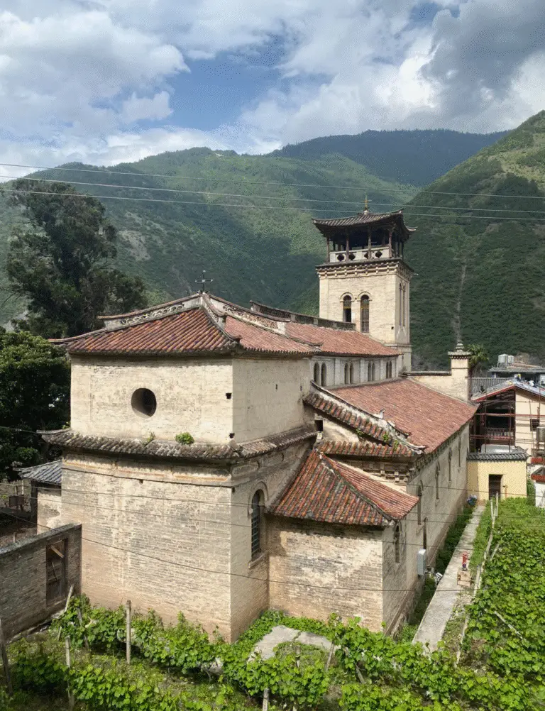 Eglise de Cizhong à Shangri- la 03 - voyage yunnan