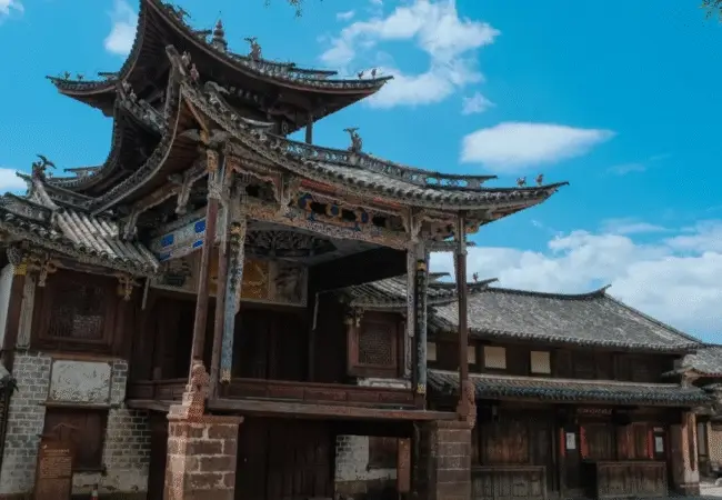 Ancien théâtre de Shaxi 02 - yunnan voyage