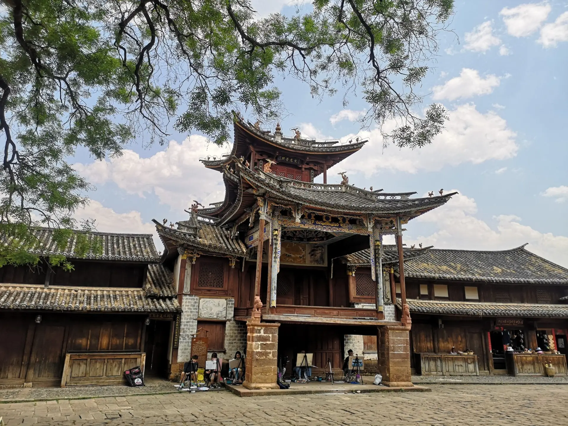Ancien théâtre de Shaxi 01 - yunnan voyage