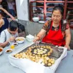 Tofu de Jianshui dans la rue - circuit yunnan