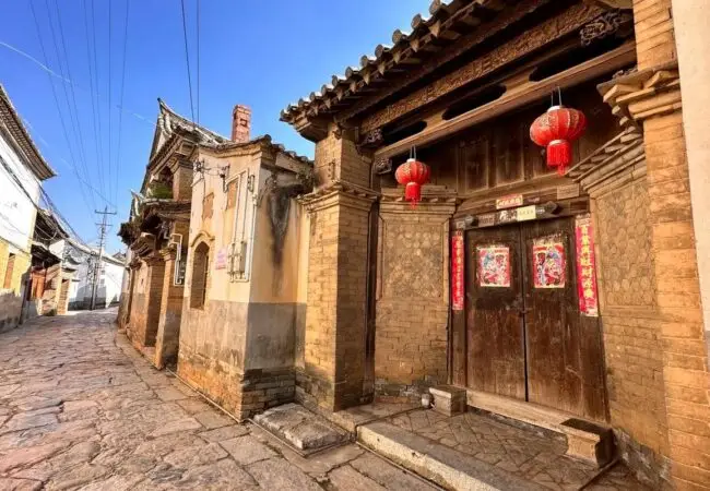 Villlage de Zhenying de Mengzi 03- circuit yunnan