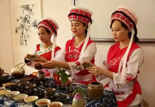 la cérémonie du thé (San Dao Cha) de Dali 03 - voyage yunnan